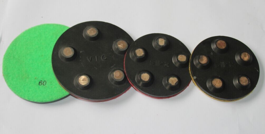 Concrete Diamond Grinding Disc For Flat Surface / Pro Terrazzo Plug Disc