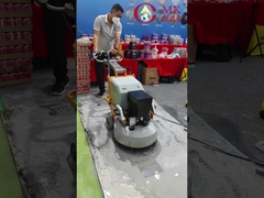 Polidora de piso de pedra com design de corpo dividido com sistema de engrenagem planetária